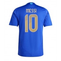 Maglia Calcio Argentina Lionel Messi #10 Seconda Divisa Copa America 2024 Manica Corta